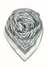 Wool-Silk Scarf Dusty Blue