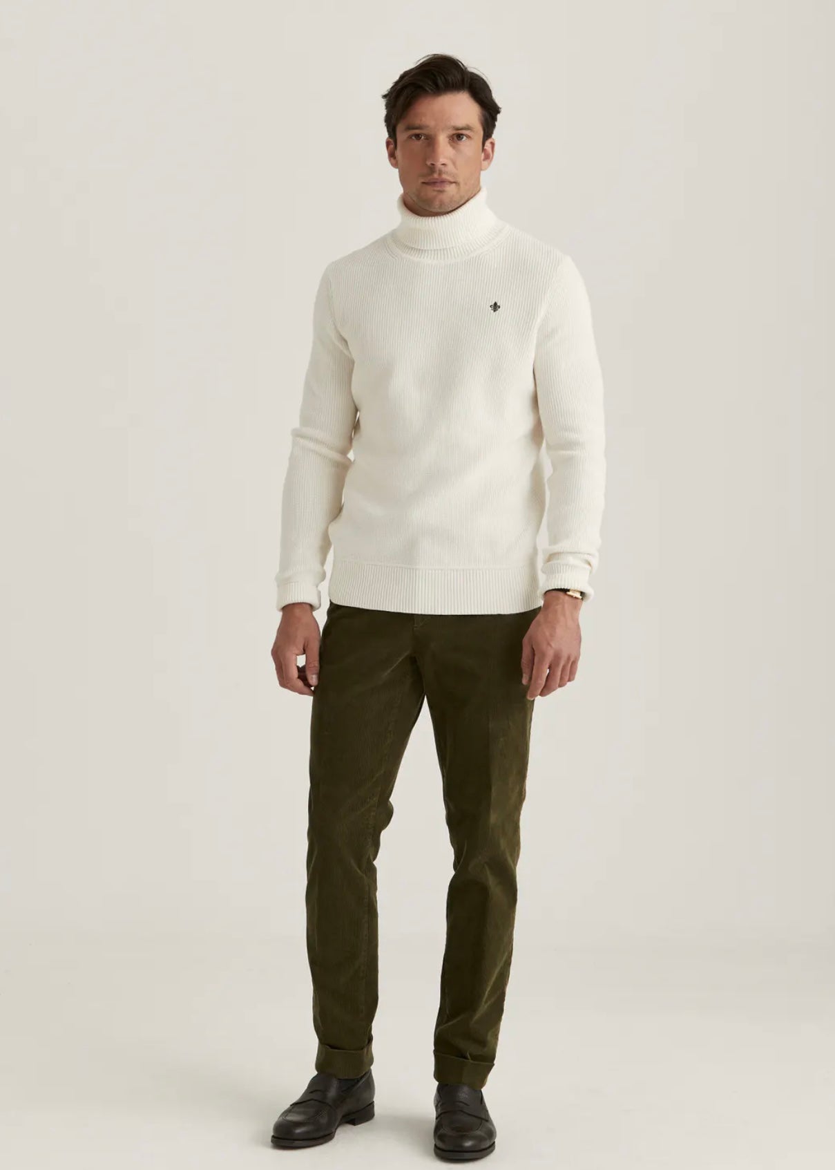 Morris Bernard Roller neck - Offwhite