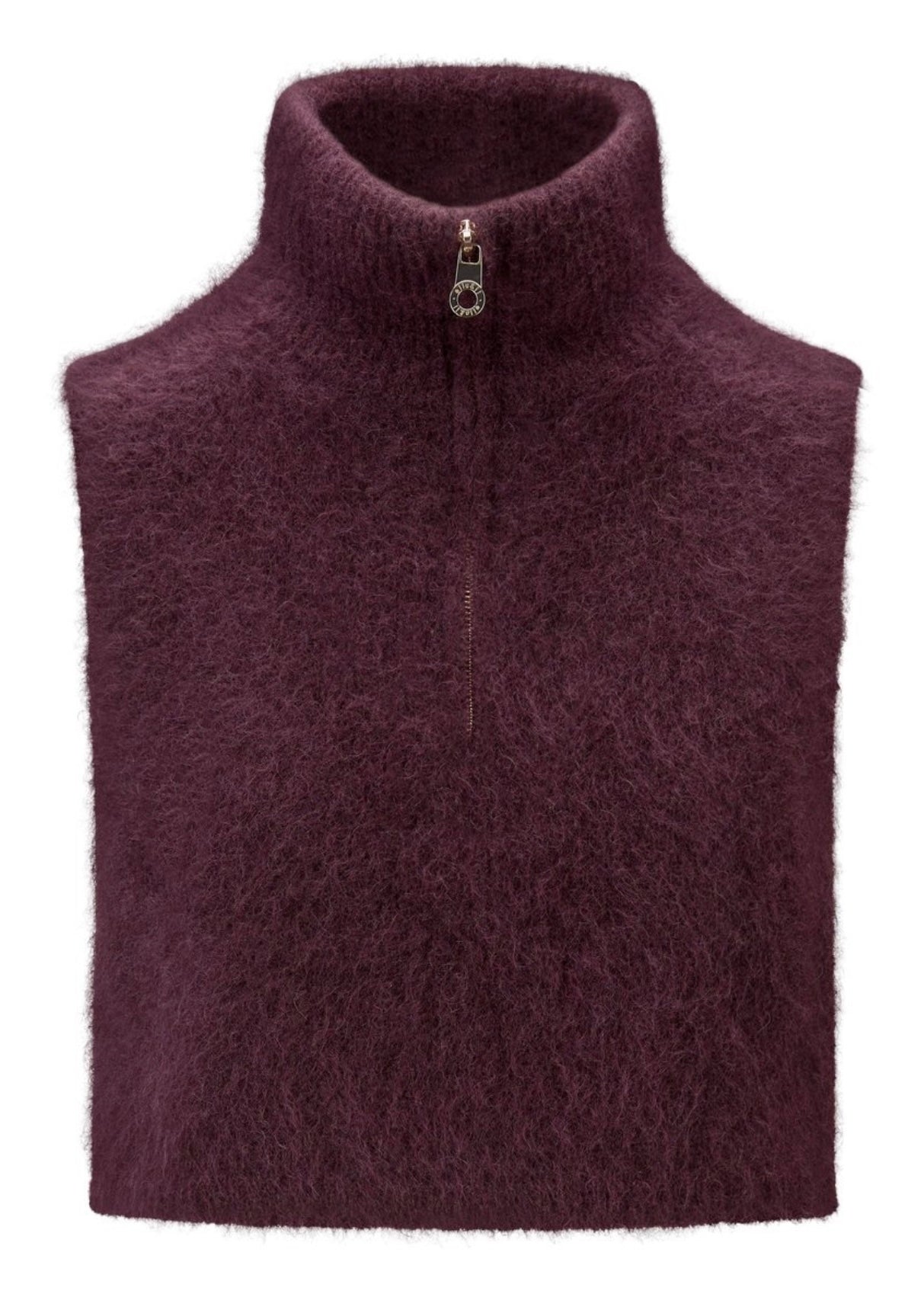 Belinda Chunky Hight Neck Red Wine