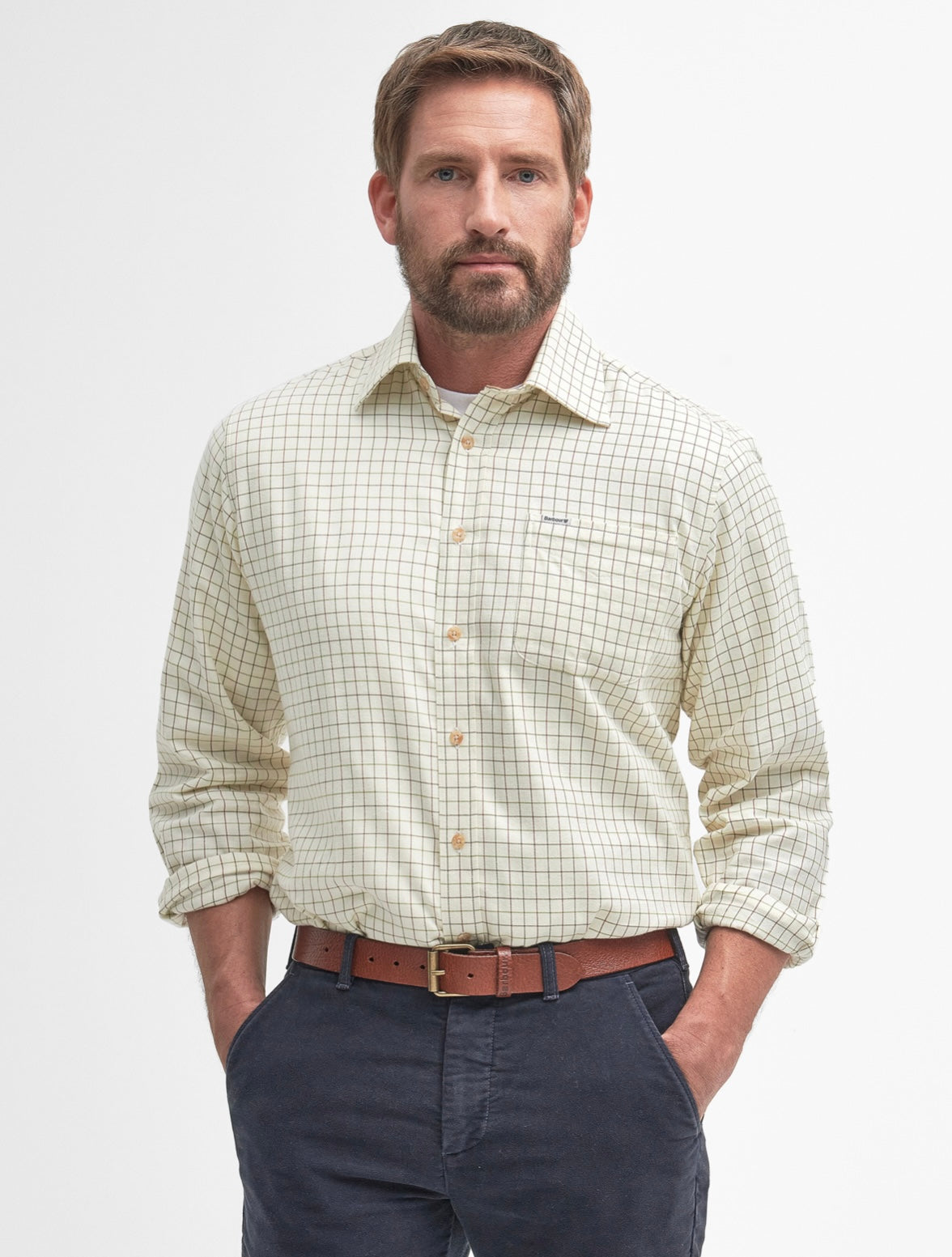 Field Tattersal Regular shirt Fern