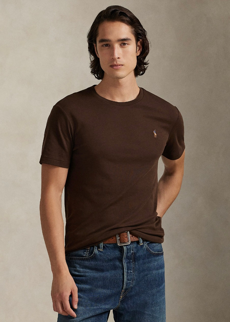 Ralph Lauren Interlock t-shirt - Nutmeg Brown