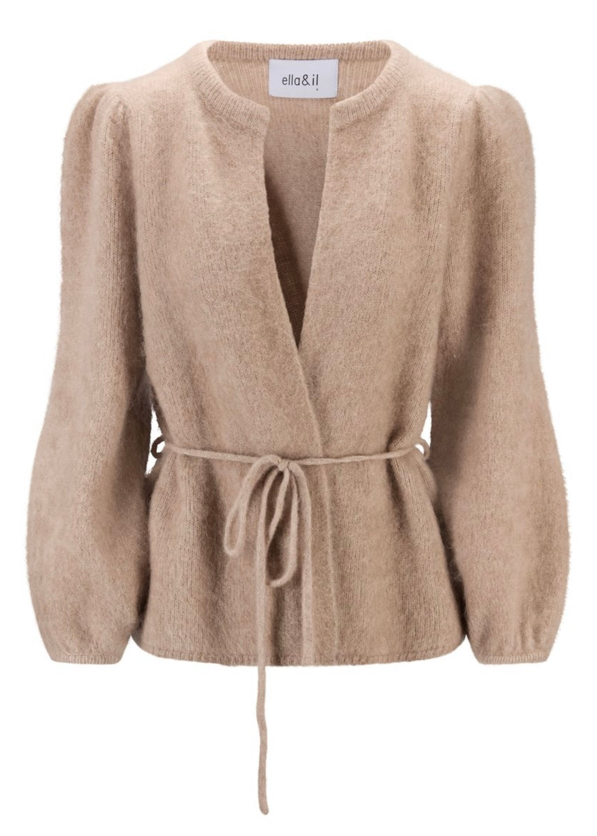 Fredrikke Chunky cardigan Hazel Beige