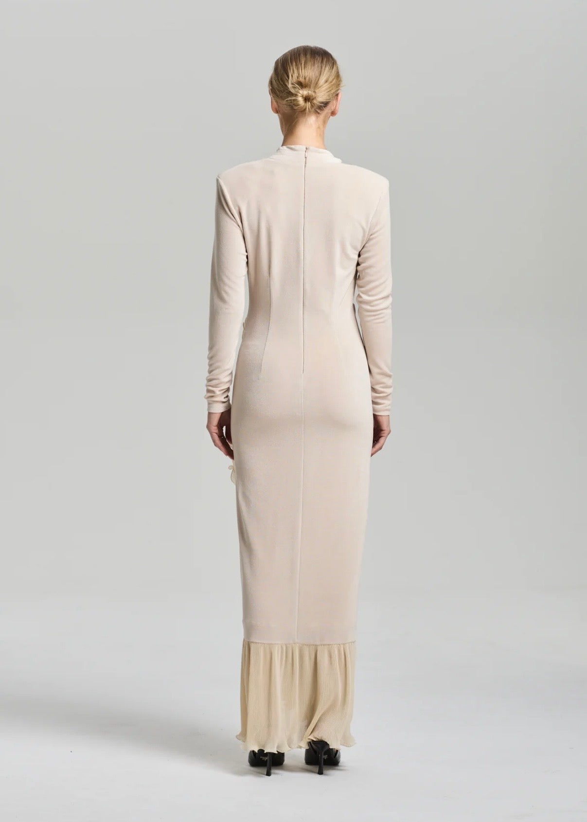 Dion Dress Pearled Ivory