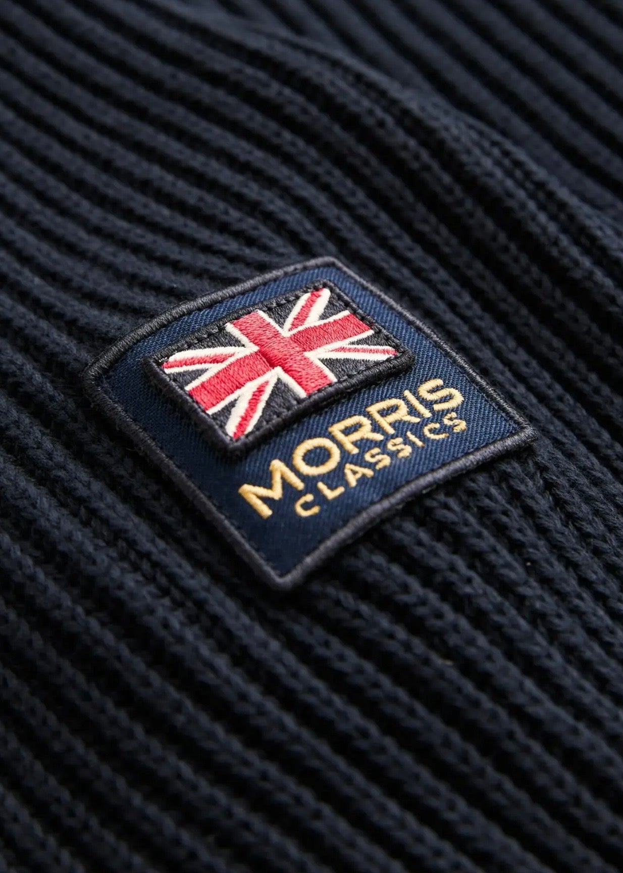 Brenton Zip Cardigan Navy
