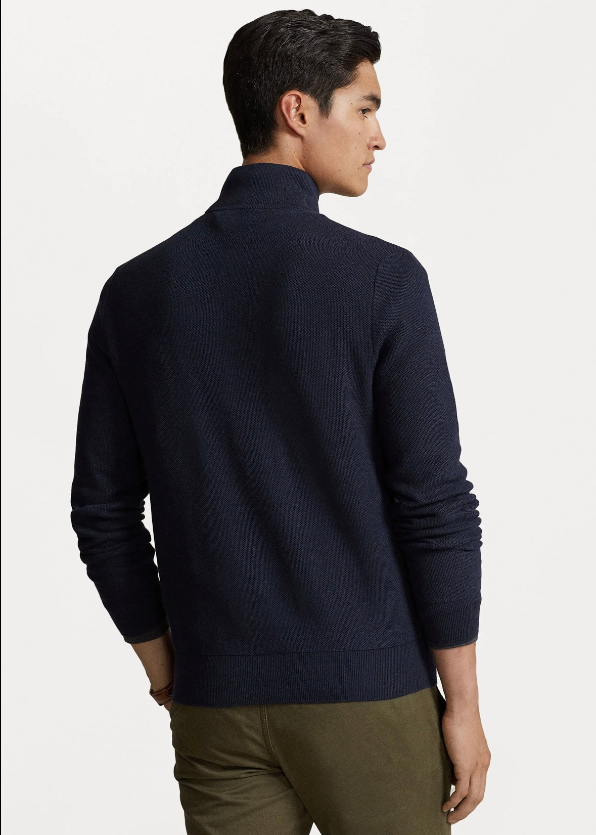 Polo Ralph Lauren Cotton Zip - Navy