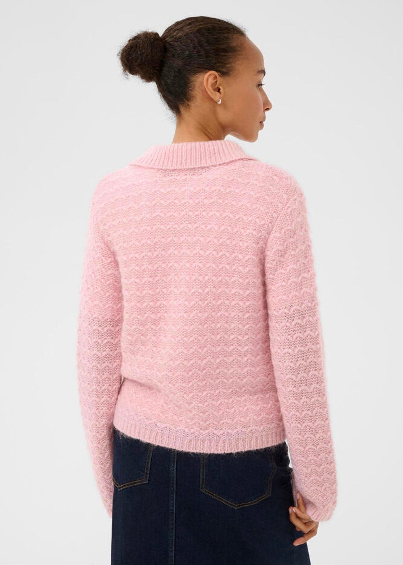 Zora Cardigan Orchid Smoke Melange