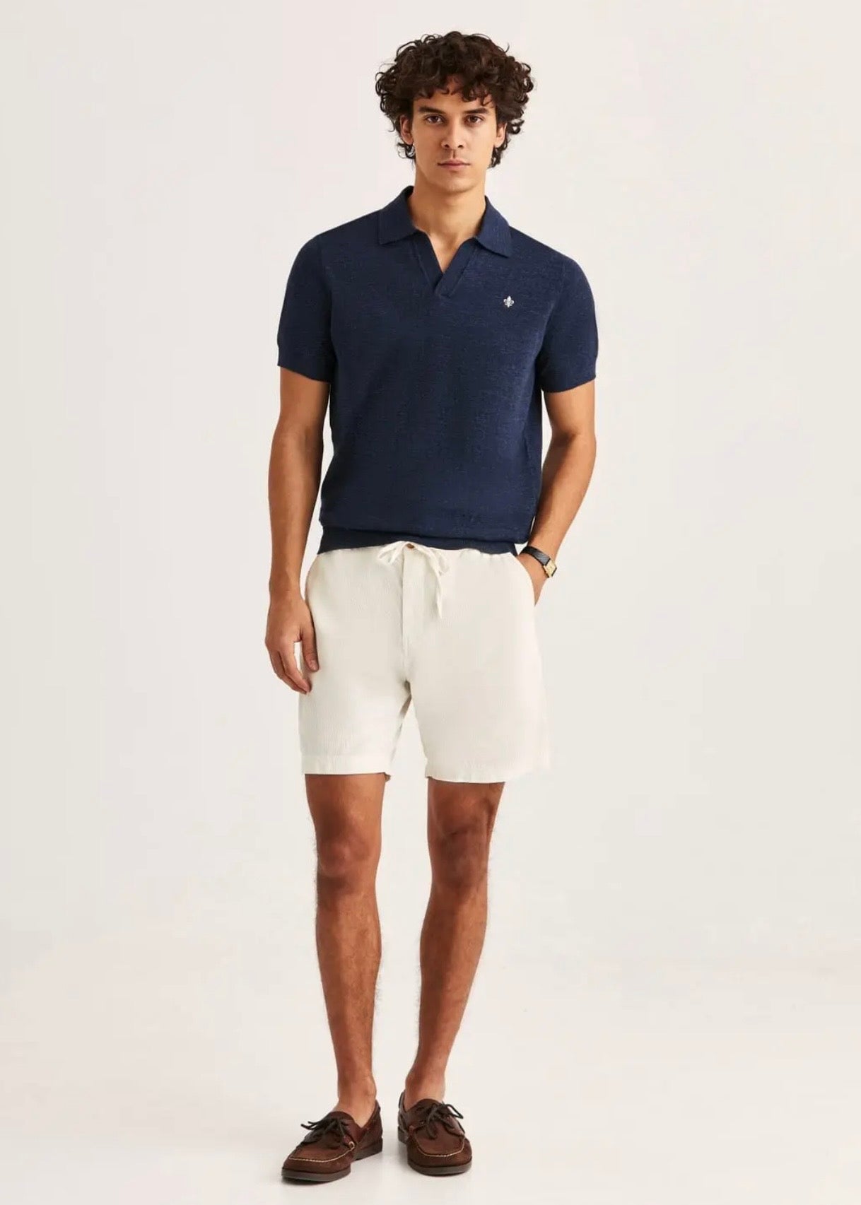 Fenix Summer Cord Shorts Offwhite