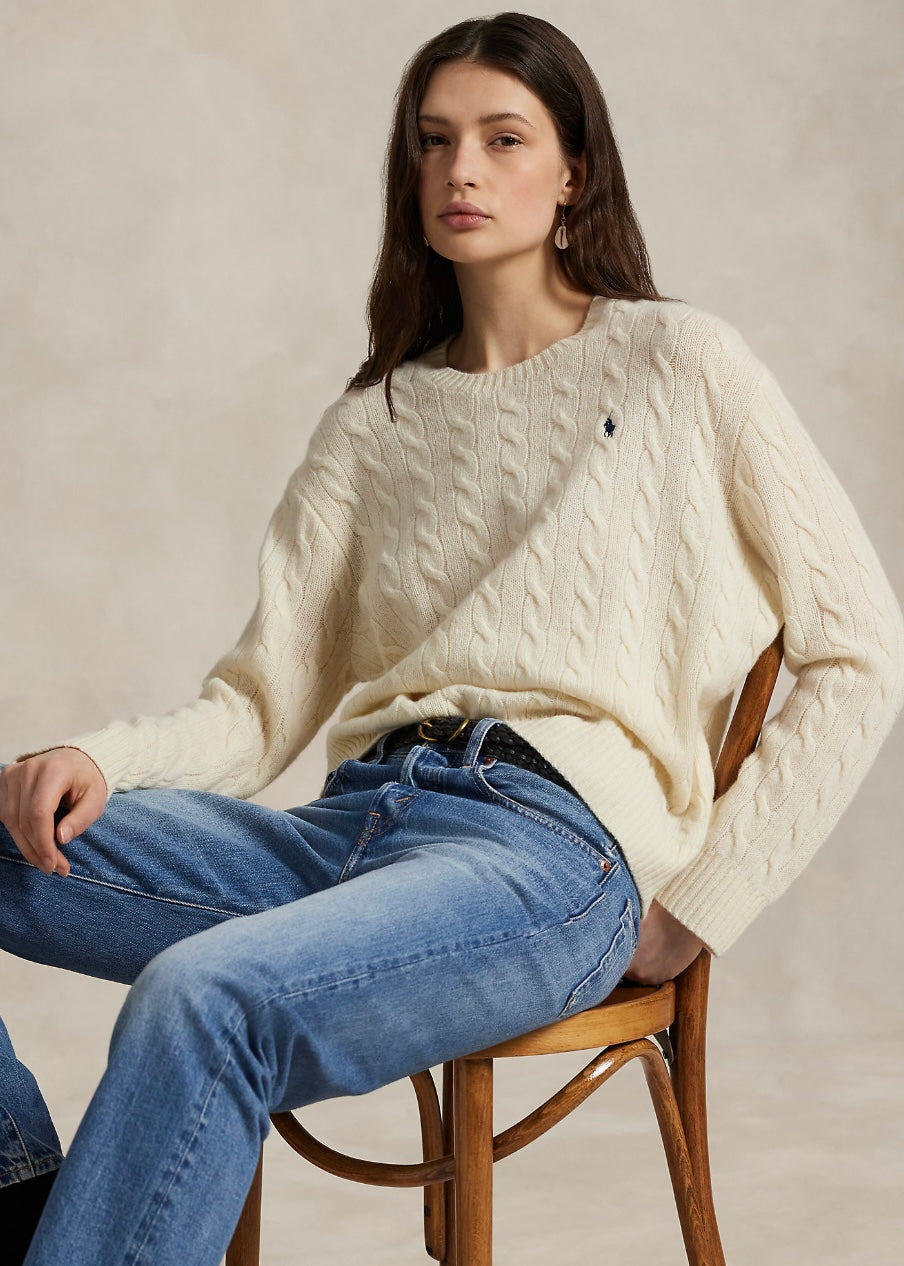 Cable sweater Authentic Cream