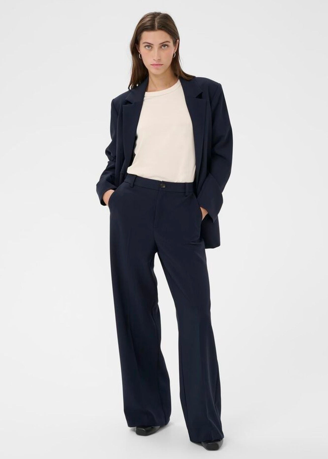 Ninnesa Pants Dark Navy