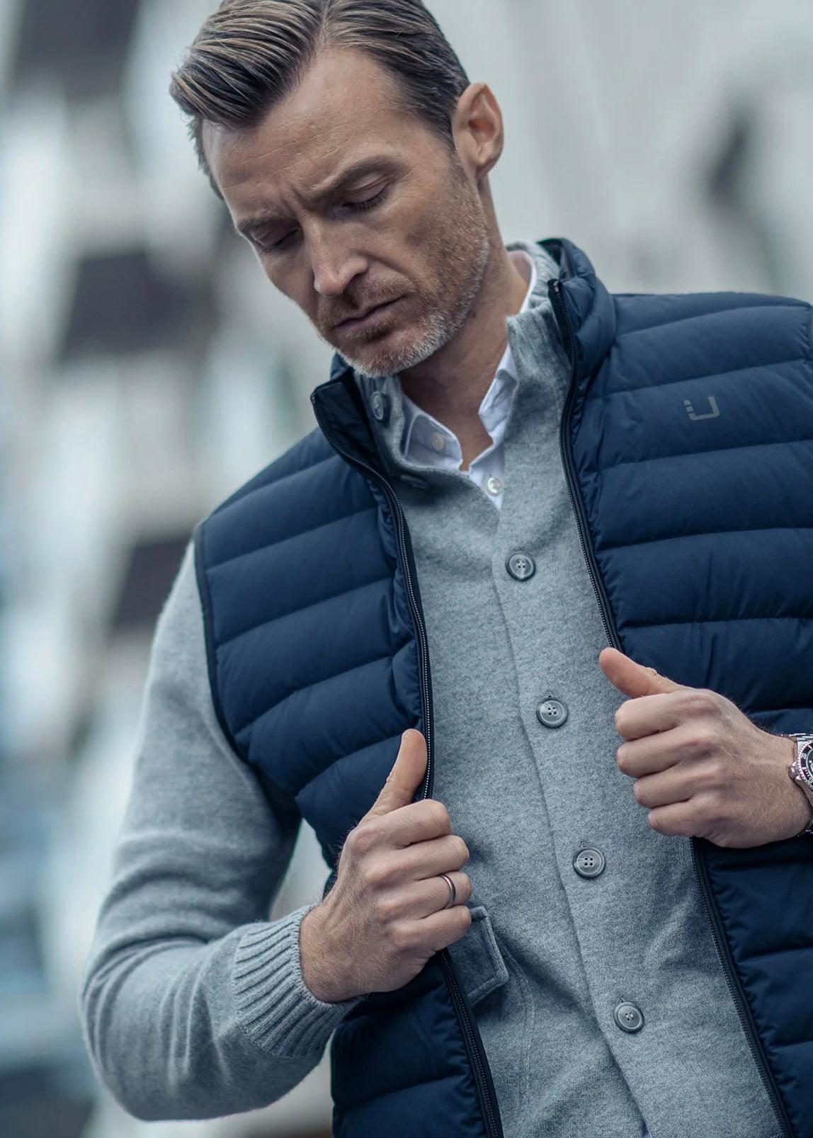 Sonic Vest Navy