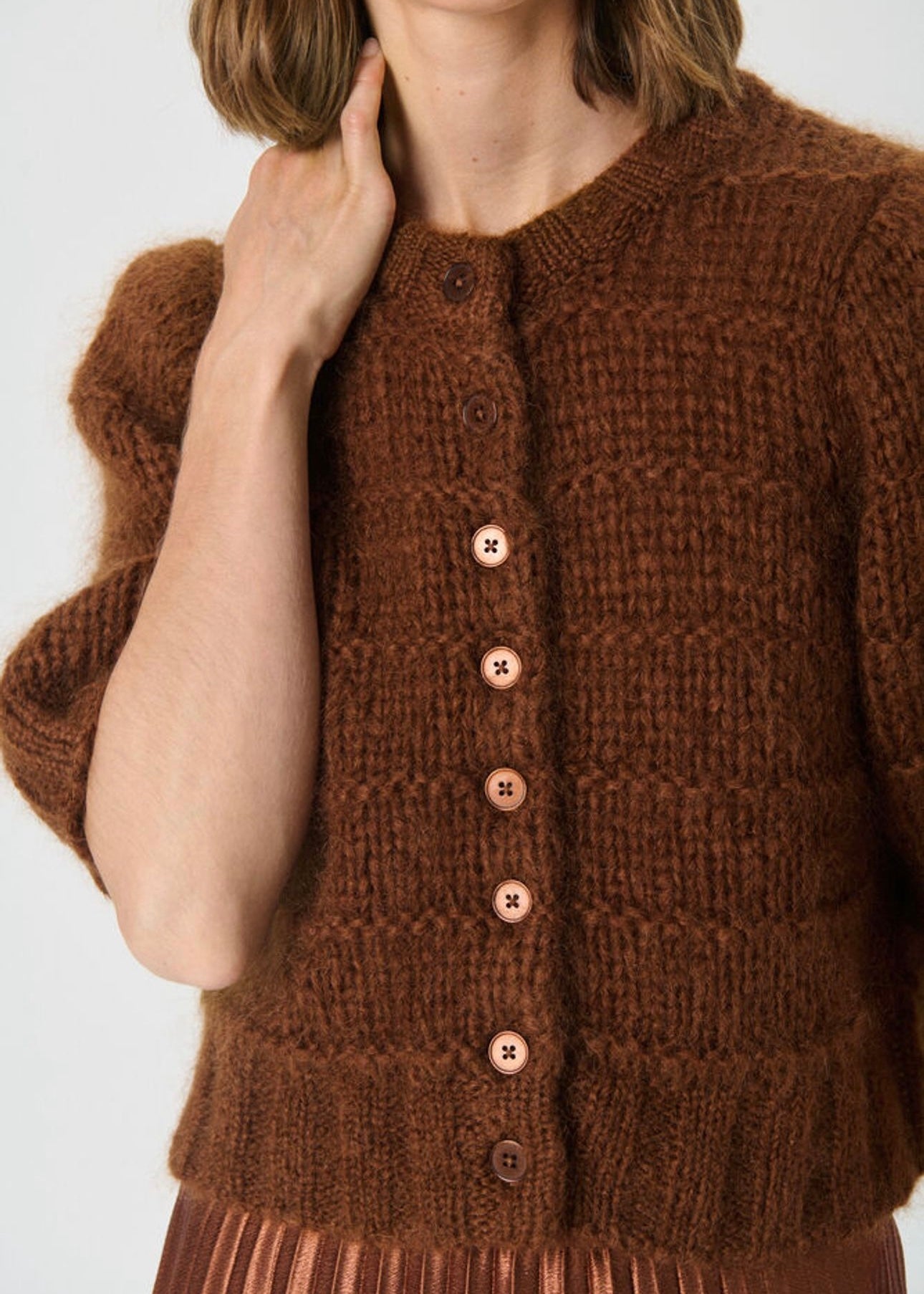 Vernona cardigan Sorrel Horse