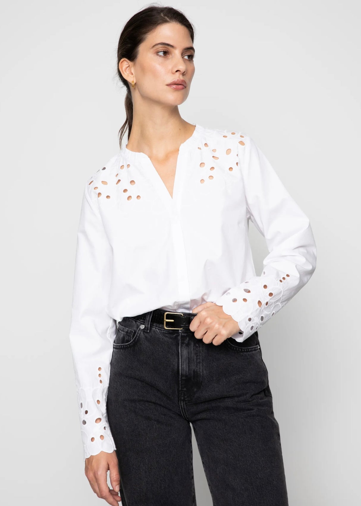 Camilla Pihl Edda blouse - White