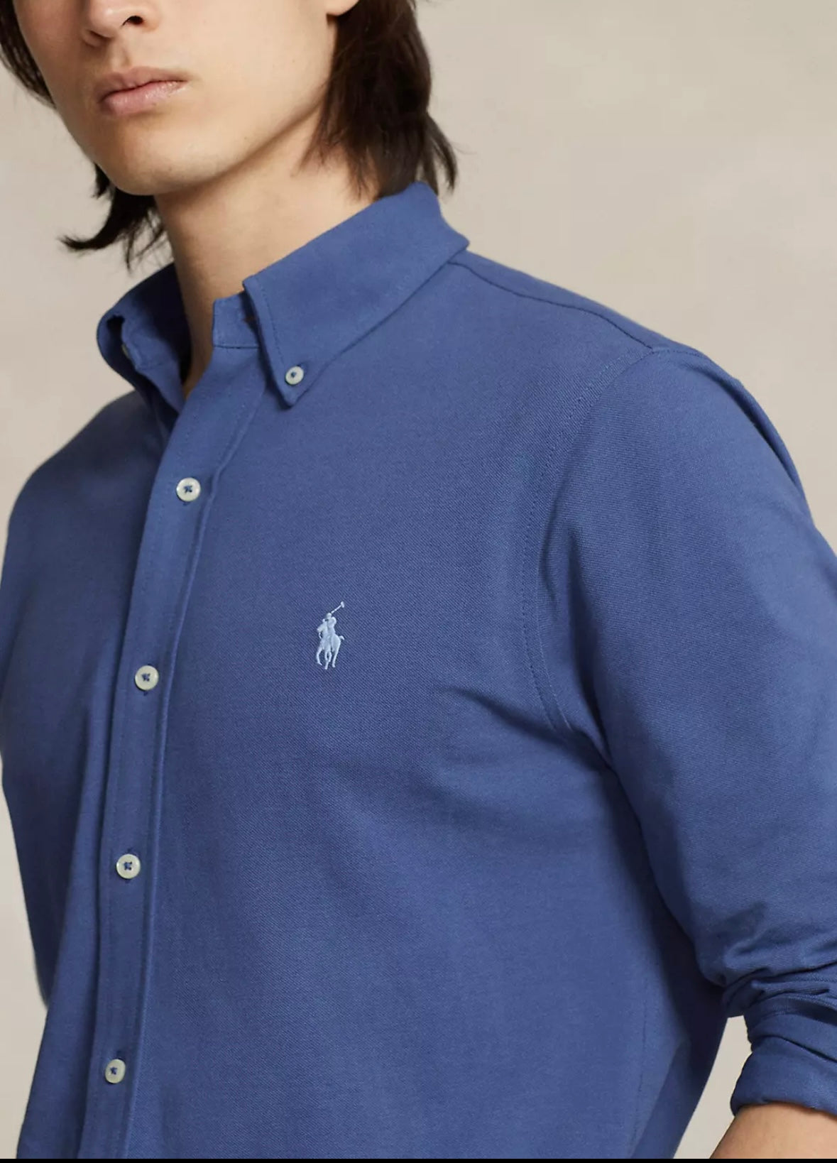 Polo Ralph Lauren Mesh shirt - Old Royal