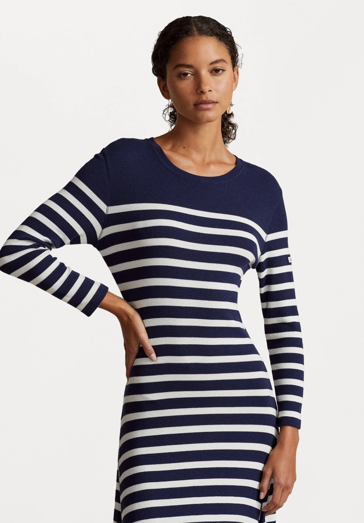 Polo Ralph Lauren Stripe dress - Navy/White