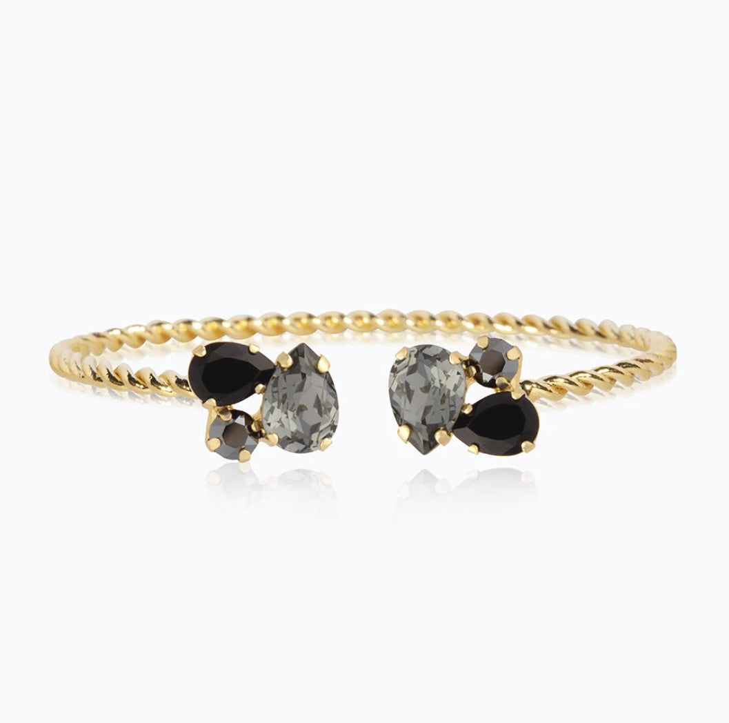 Caroline Svedbom Alisia bracelet Gold Black Combo